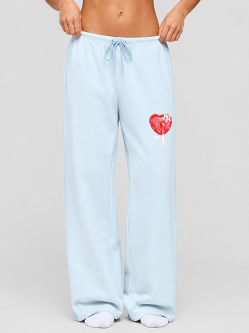 NY Lollipop Heavyweight Sweatpants - Bluebell