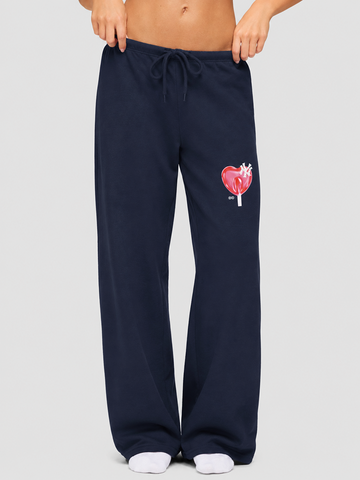 NY Lollipop Heavyweight Sweatpants - Navy