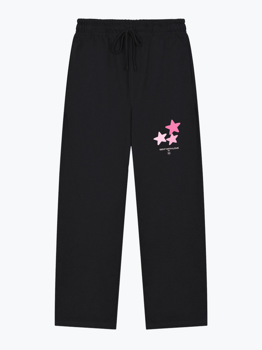 Boyfriender Stargaze heavyweight sweatpants in Jet Black
