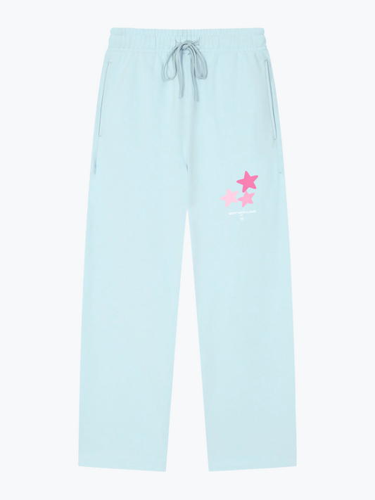 Boyfriender Stargaze heavyweight sweatpants in Bluebell