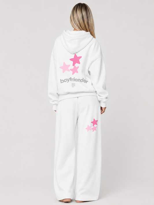 Stargaze Oversized Hoodie - Coconut