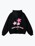 Boyfriender Stargaze oversized hoodie in Jet Black