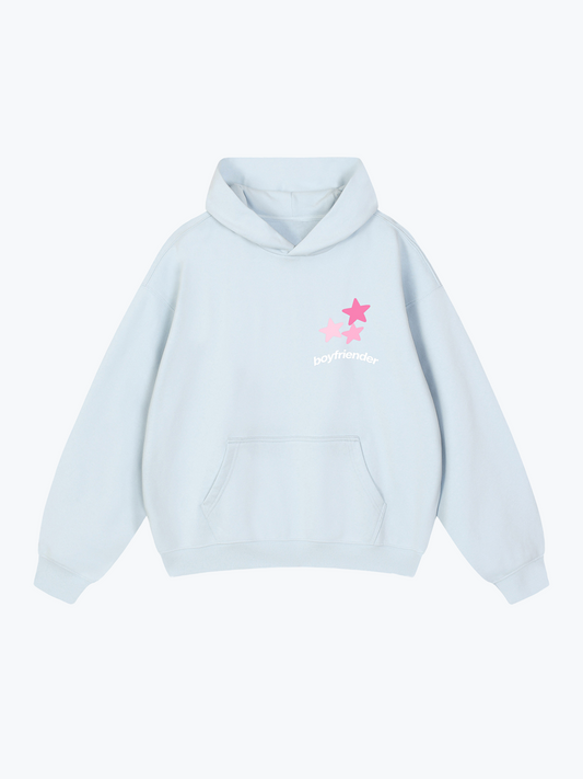 Stargaze Oversized Hoodie - Bluebell