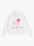 Boyfriender Stargaze oversized hoodie in Coconut